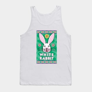 Nimble White Rabbit Crest Tank Top